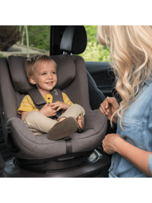 Scaun auto pentru copii Nuna TODL next rotativ i-Size Frost, 40-105 cm