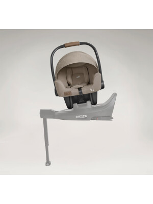 Scoica auto Joie i-Starter cu tetiera reglabila, 40-75 cm, Sandstone, certificata R129