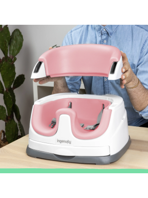 Scaun de masa 2 in 1 Ingenuity Pink Peony