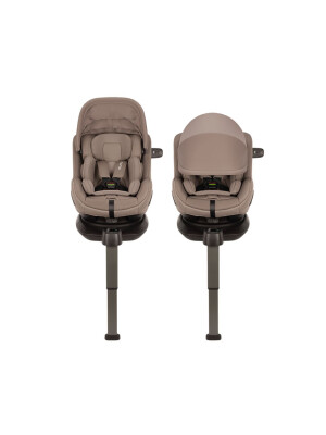 Nuna - Scaun auto PRUU Aire Cedar cu capotina integrata, 40-105 cm, certificat R129				