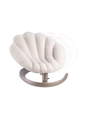 Pat si balansoar premium pentru animale de companie Tavo Shell, Latte