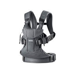 Marsupiu anatomic BabyBjorn One Air - Anthracite, 3D Mesh
