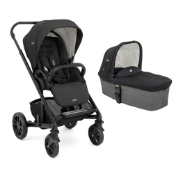 Joie - Carucior multifunctional pentru copii 2 in 1 Chrome, Shale