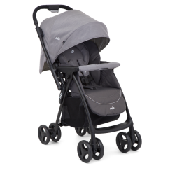 Carucior pentru copii cu maner reversibil Joie Mirus, Dark Pewter