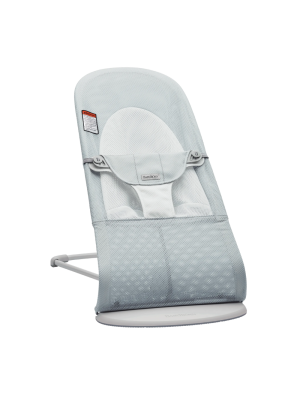 Balansoar din mesh pentru copii Baby Bjorn Balance Soft, Silver/ White