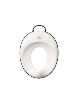 BabyBjorn - Reductor pentru toaleta Toilet Training Seat, White/Black