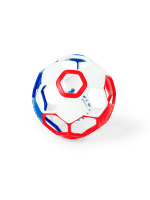Minge zornaitoare Bright Starts Grippin' Goals Alb-Albastru