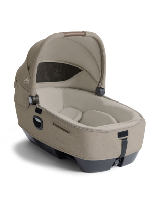 Landou auto Joie Calmi R129 Signature Sandstone, nastere-70 cm, testat ADAC si testat Suplimentar la impact lateral, frontal si din spate