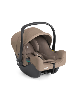 Scoica auto Joie i-Snug 2 Cashew, 40-75 cm, testata ADAC, testata Suplimentar la impact lateral, frontal si din spate si certificata R129