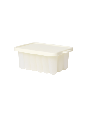 Tavita BIBS pentru congelarea hranei bebelusului, Ivory