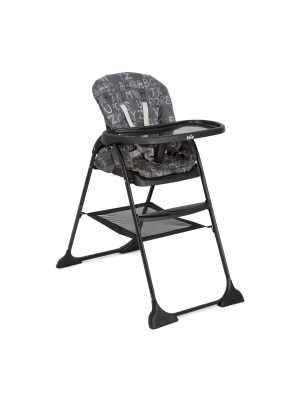 Scaun de masa Joie Mimzy Snacker ABC Charcoal