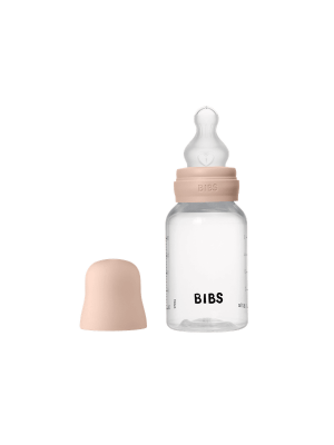 BIBS - Set complet biberon anticolici PP fara BPA, 150 ml, Silicon, Blush
