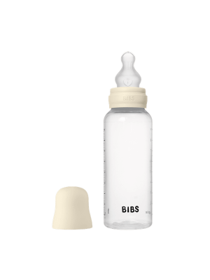 BIBS - Set complet biberon anticolici PP fara BPA, 270 ml, Silicon, Ivory