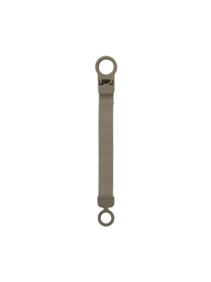 Lantisor clip BIBS Loop pentru suzeta, Dark Oak
