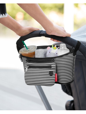 Skip Hop Organizator pentru carucior - Black/White