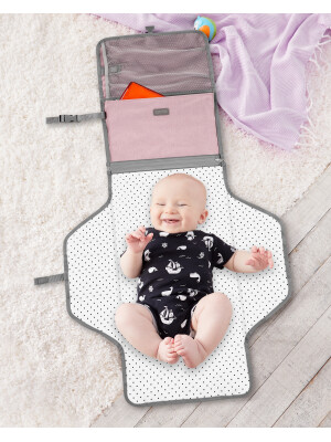Skip Hop Statie de schimbat - Pronto Signature Pink Heather