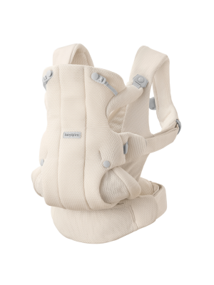 Marsupiu ergonomic Baby Bjorn Baby Carrier Hold, Cream, Airy Mesh