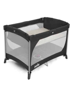 Patut pliabil cu 2 niveluri pentru copii, Joi Allura 120 cm, Black Ink