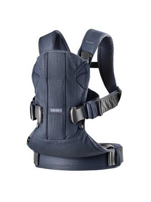 BabyBjorn - Marsupiu anatomic One Air - Navy Blue, 3D Mesh