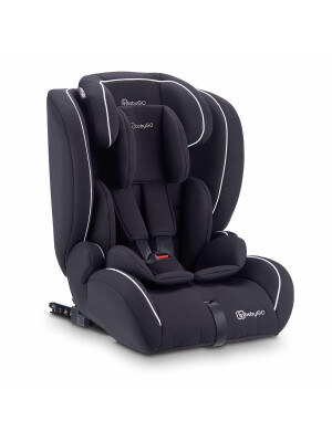 BabyGo - Scaun auto FreeFix Black, 76-150 cm
