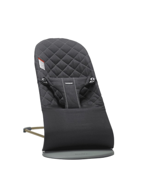 Balansoar din tesatura matlasata cu aspect Clasic pentru copii Baby Bjorn Balance Bliss, Black