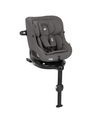 Scaun auto pentru copii Joie i-Size i-Pivot 360° Thunder, nastere - 105 cm, testat Suplimentar la impact lateral, frontal si din spate
