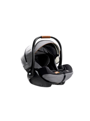 Scoica auto pentru copii inclinabila Joie i-Size i-Level Recline Carbon, colectia Signature, nastere-85 cm testata Suplimentar la impact lateral, frontal si din spate