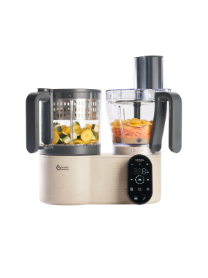 Robot multifunctional Babymoov Nutribaby Evolution 5 in 1, cu functii integrate de feliere si razuire