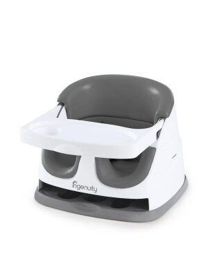Scaun de masa 2 in 1 pentru copii Ingenuity, Slate