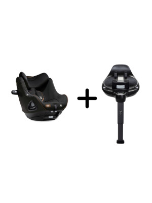 Joie - Set scaun auto rotativ i-Harbour Signature Eclipse, 40-105 cm + Baza i-Size i-Base Encore, testat ADAC