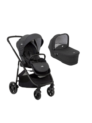 Carucior pentru copii multifunctional 2 in 1 Joie Versatrax E Pavement( Carucior Versatrax E Pavement + Landou Ramble Pavement)