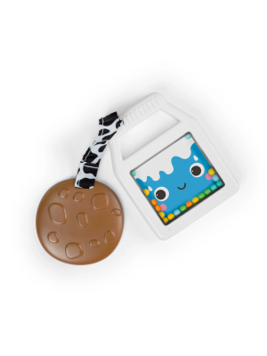Jucarie de dentitie 2 in 1 cu zornaitoare Bright Starts Cookies & Teethe