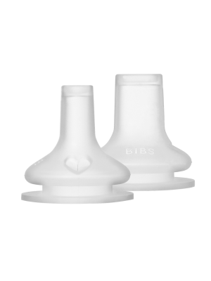 Set 2 tetine BIBS din silicon pentru biberon tip Sippy Cup