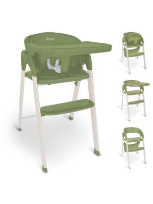 Scaun de masa transformabil BabyGo Levels, Khaki