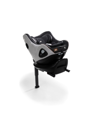 Set scaun auto rotativ i-Size Joie i-Harbour Signature Carbon, 40-105 cm + Baza i-Size i-Base Encore, testat ADAC si certificat R129