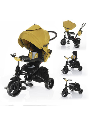 ZOPA - Tricicleta 6 moduri de utilizare Citi Trike Curry Yellow