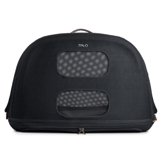 Sistem de transport si protectie pentru animale de companie, testat la impact, Tavo Crispin Large Onyx, max 27.2kg