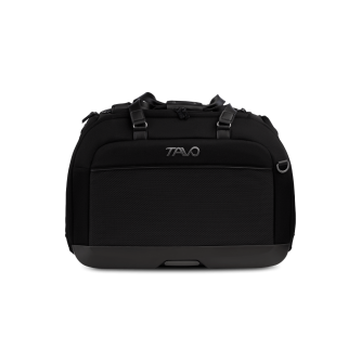 Sistem de transport si protectie auto pentru Animale de Companie tip geanta Tavo Hendrick cu sistem de prindere Isofix, max 20.4 kg, Onyx