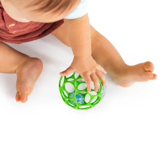 Bright Starts - Jucarie zornaitoare Oball Easy Grasp, diverse culori