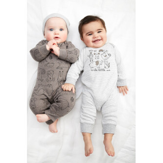 Carter's Set 3 piese 2 pijamale bebelus si caciulita