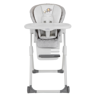 Scaun de masa pentru copii cu utilizare de la nastere, Joie Mimzy Recline, Elephant Duo