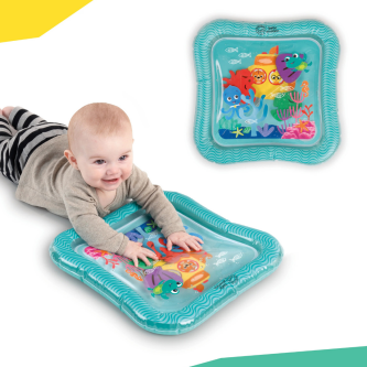 Covoras senzorial cu apa Baby Einstein Ocean Explorers Sensory Splash Water Mat