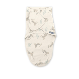 Set 2 sisteme de infasare Ingenuity Swaddle Me 0-3 luni, colectia Monogram, Born Free