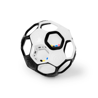 Minge zornaitoare Bright Starts Grippin' Goals Alb-Negru