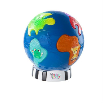 Baby Einstein - Jucarie cu lumini si suntele Discovery Globe