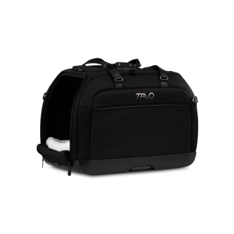 Sistem de transport si protectie auto pentru Animale de Companie tip geanta Tavo Hendrick cu sistem de prindere Isofix, max 20.4 kg, Onyx