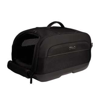 Sistem de transport si protectie Avion/Auto pentru Animale de Companie tip geanta Tavo Dupree I cu sistem de prindere Isofix, Onyx
