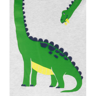 Carter’s Set 2 Piese Dinozaur tricou & pantaloni scurți 100% bumbac