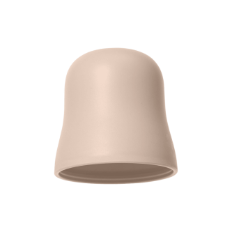 Dispozitiv de hranire BIBS Baby Feeder cu 2 tetine din silicon, Blush