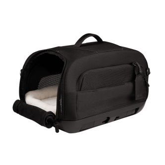 Sistem de transport si protectie Avion/Auto pentru Animale de Companie tip geanta Tavo Dupree I cu sistem de prindere Isofix, Onyx